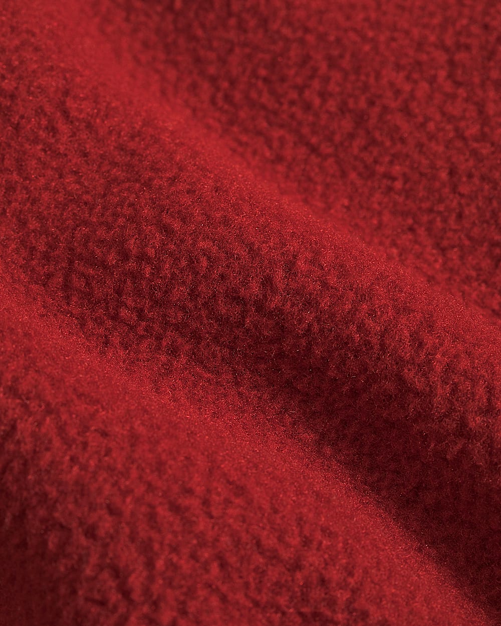 Mens TNF Red Box Zip Fleece TNF DETAIL3