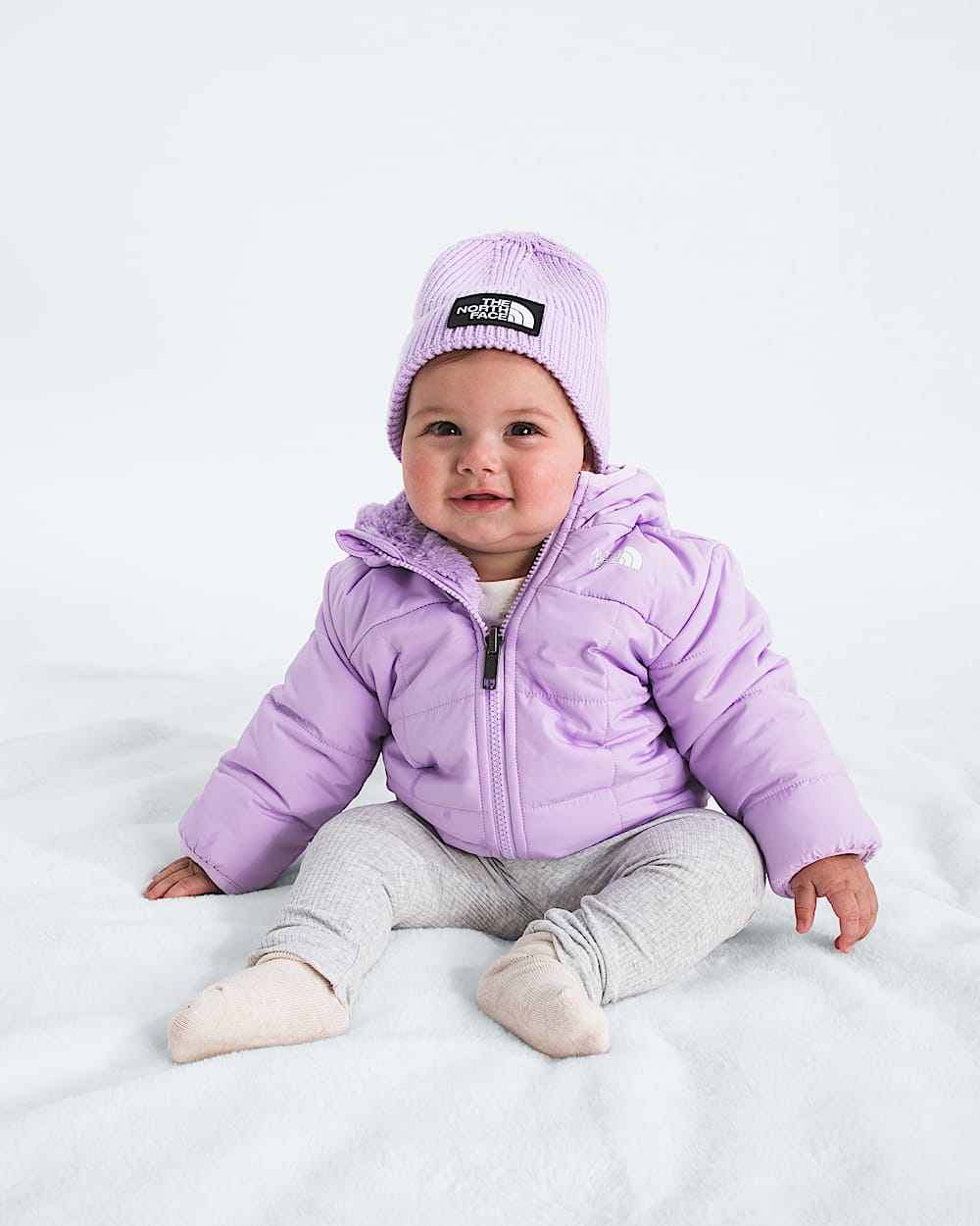 Baby Girls Reversible Shasta FullZip Hooded Jacket TNF HERO
