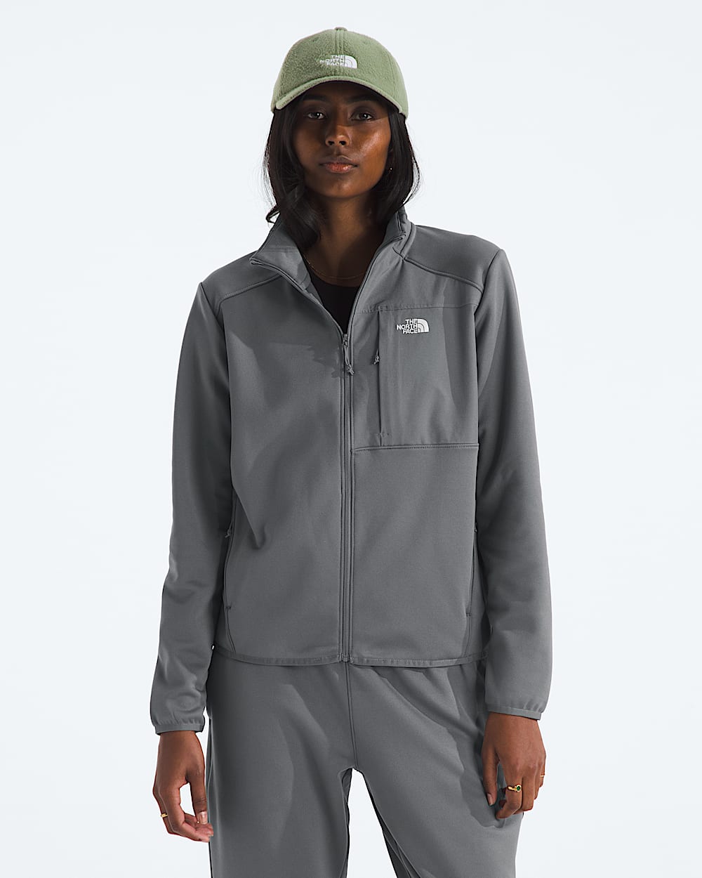 Womens TNF Performance Fleece FullZip Jacket TNF Main