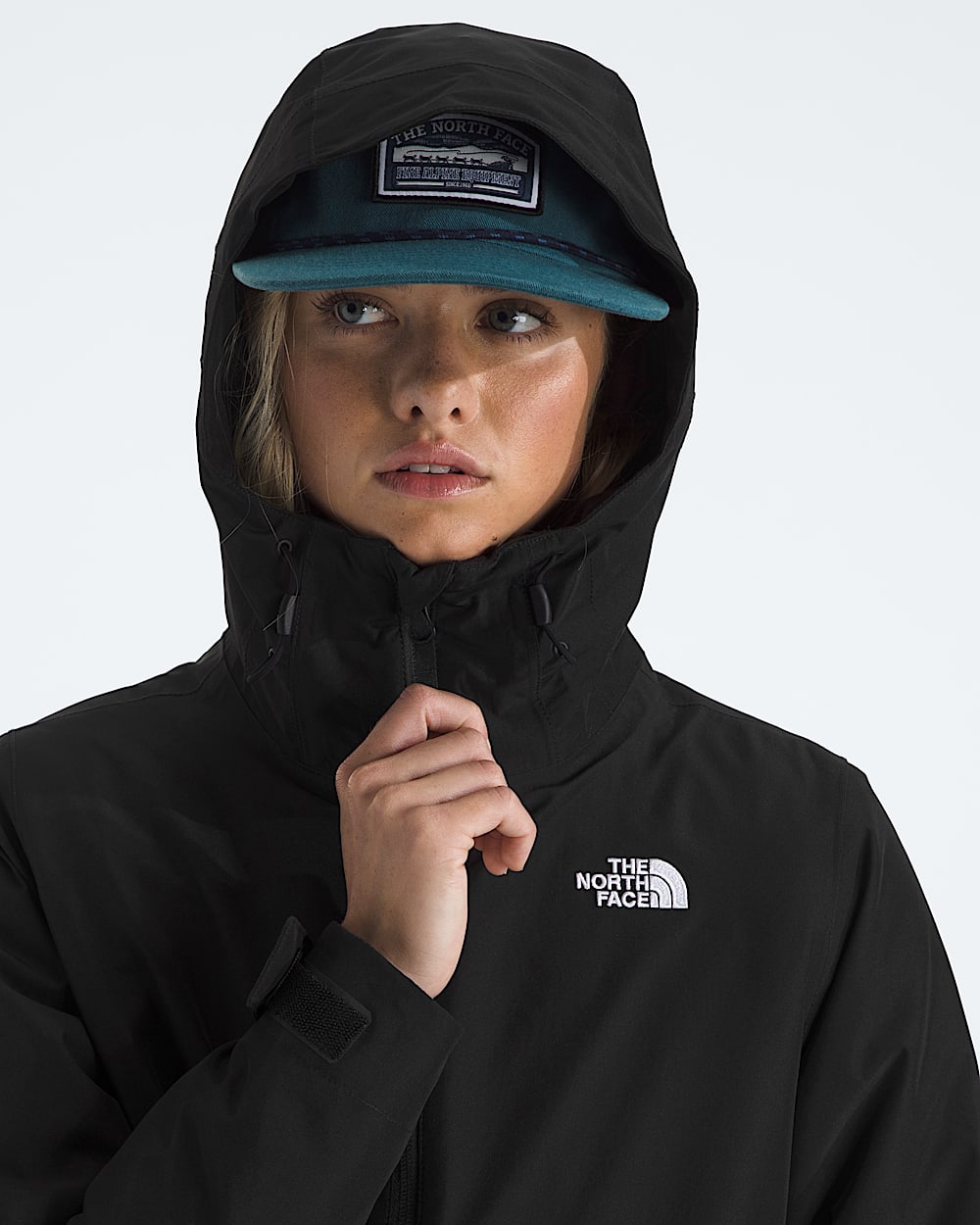 Womens Carto Mono Triclimate Hooded Jacket TNF MODELHOOD2