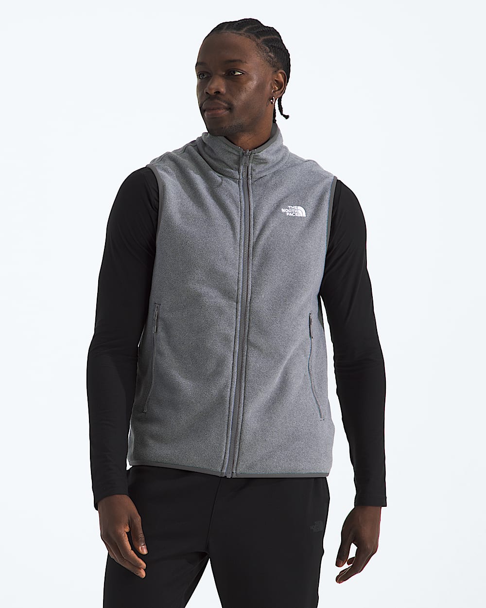 Mens Glacier Fleece Vest TNF HERO