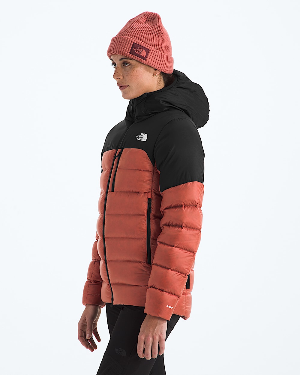 Womens Kalix Down Hoodie TNF MODEL34