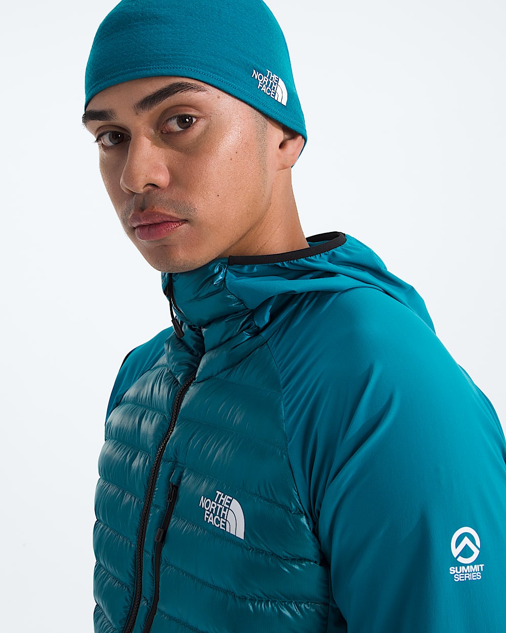 Mens Summit Series Breithorn LT Hybrid Hoodie TNF HERO2
