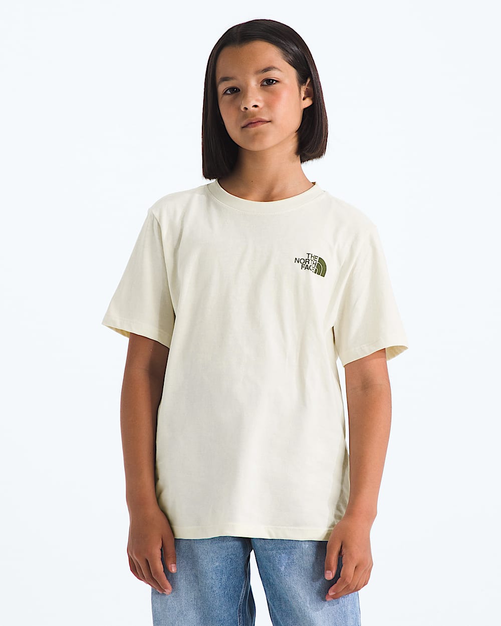 Boys  Girls Evolution Disconnect ShortSleeve TeeGraphic TNF BACK