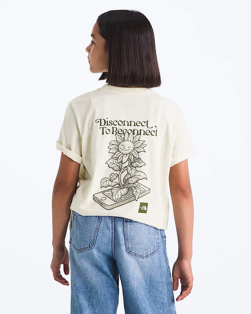 Boys  Girls Evolution Disconnect ShortSleeve TeeGraphic TNF HERO2