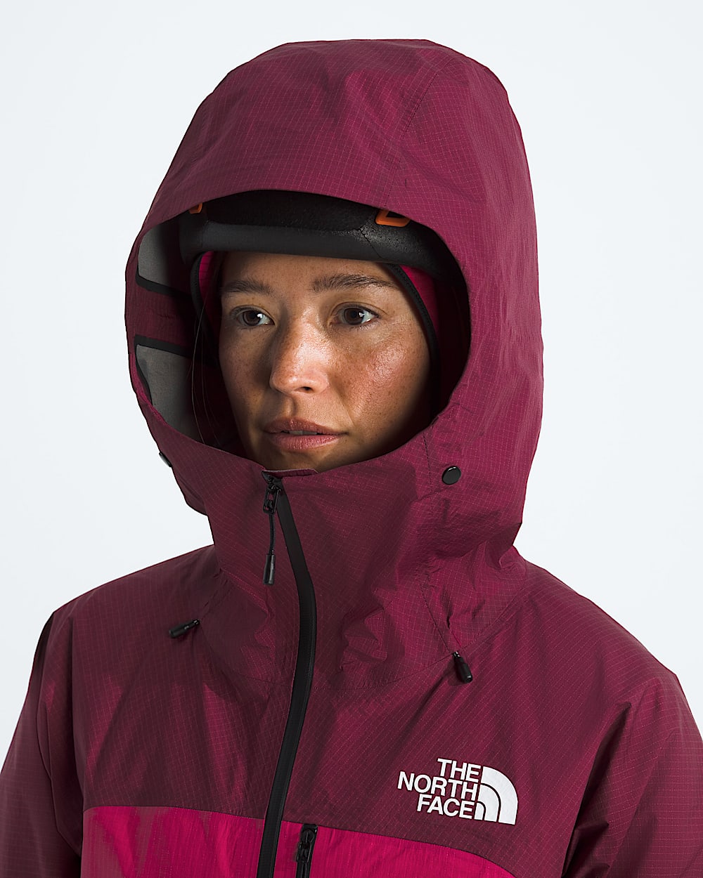 Womens Summit Series FUTURELIGHT AMK Jacket TNF MODELHOOD2