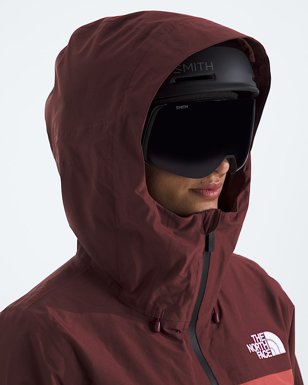 Womens THERMOBALL Snow Triclimate Jacket TNF MODELHOOD2