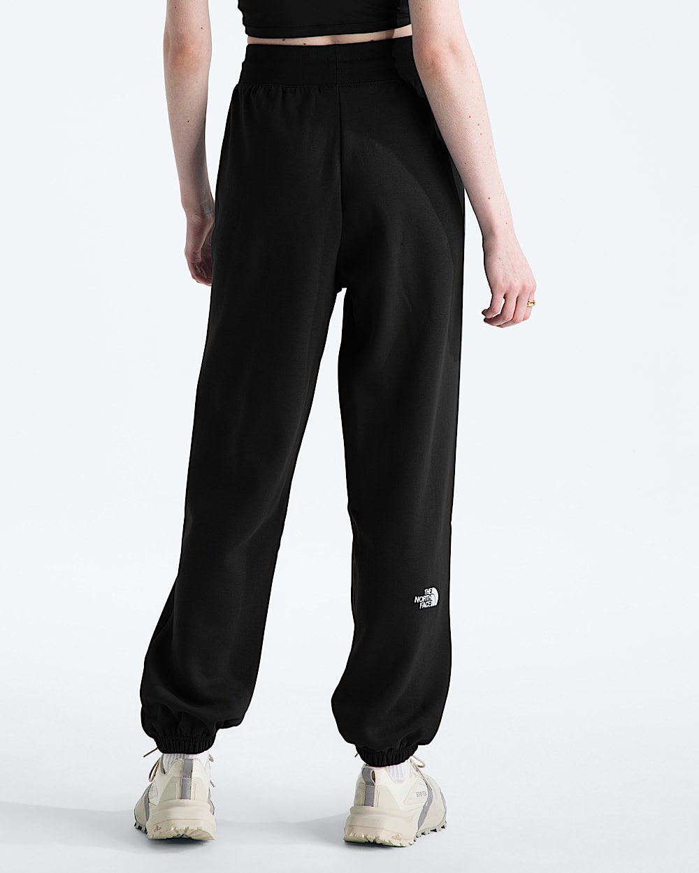 Womens Essential Relaxed Straight Joggers TNF BACK