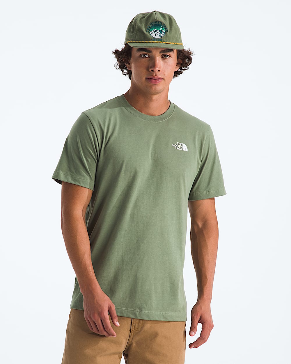 Mens Evolution Box Toss Fill ShortSleeve TeeGraphic TNF BACK