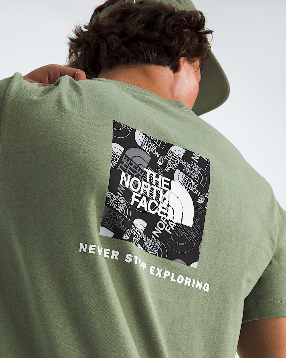 Mens Evolution Box Toss Fill ShortSleeve TeeGraphic TNF HERO2