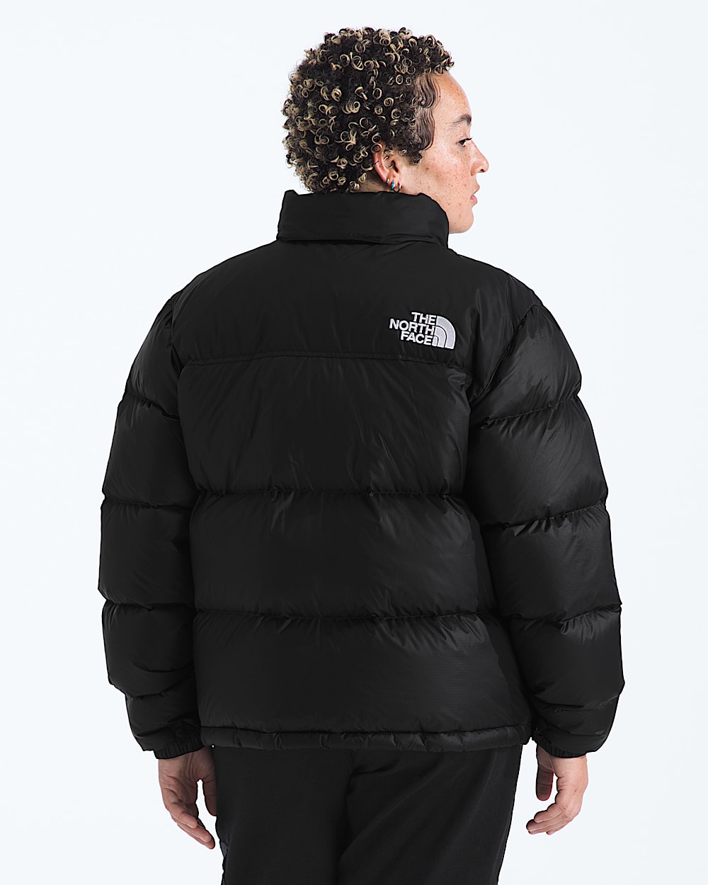 Womens Plus 1996 Retro Nuptse Jacket TNF BACK
