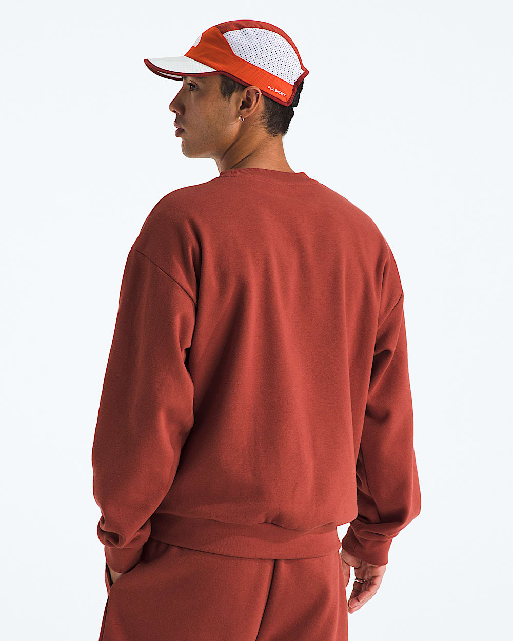 Chandail ras du cou surdimensionn Evolution Simple Dome pour hommes TNF BACK