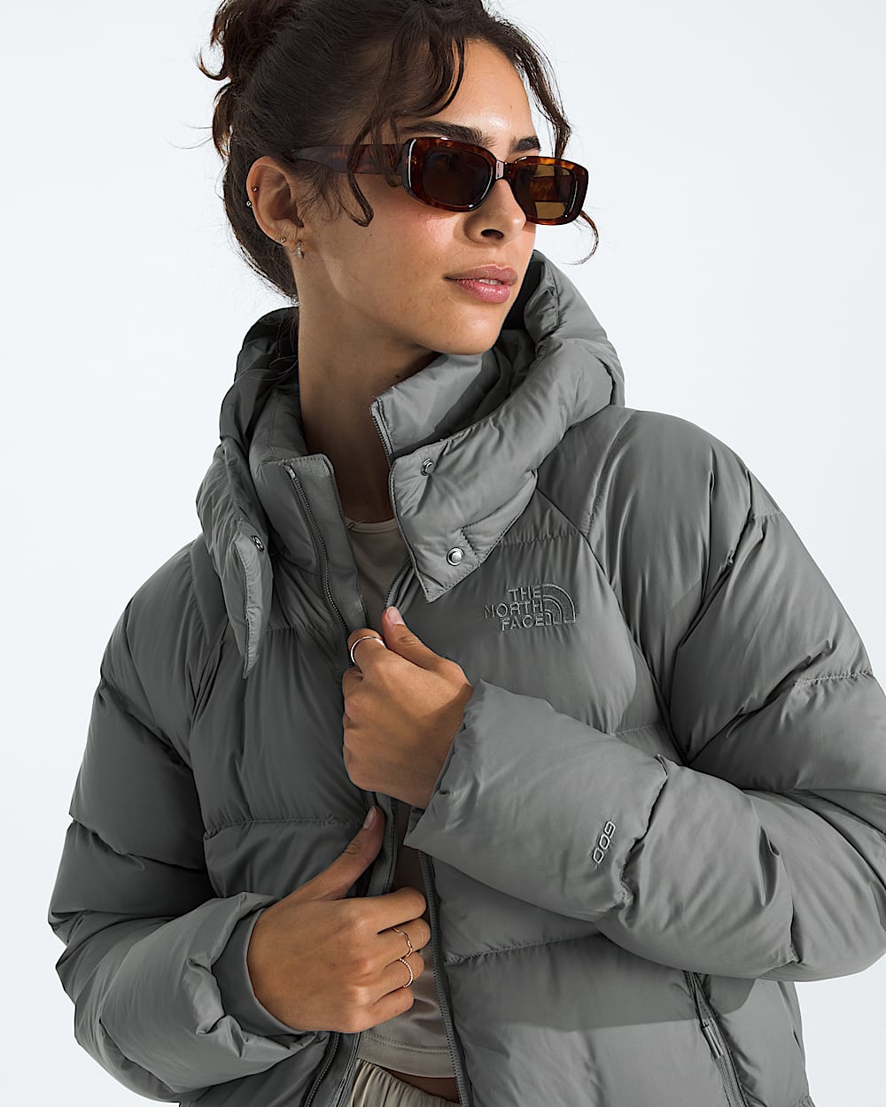 Parka  capuchon en duvet Hydrenalite City Long pour femmes TNF HERO2