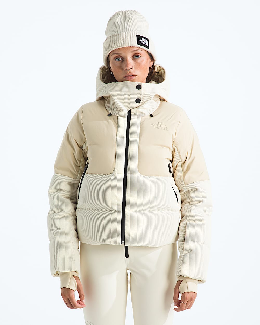 Women's Cold Spell Corduroy Cropped Down Jacket | The North Face