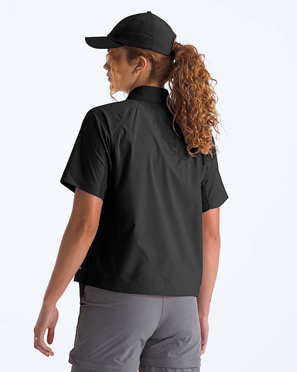 Womens Trail LIGHTRANGE ShortSleeve Shirt TNF BACK