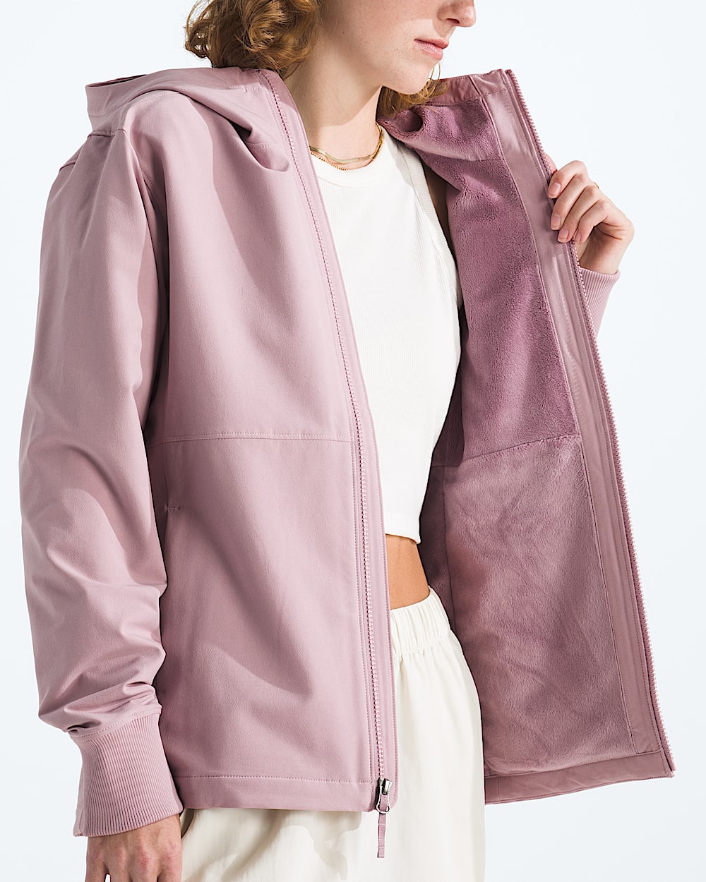 Womens Shelbe Raschel Hoodie TNF MODELINT