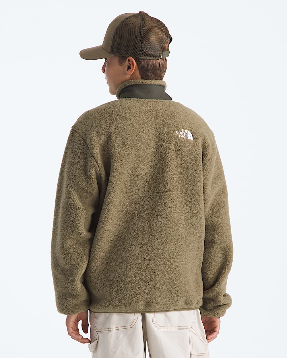 Boys Yumiori FullZip Jacket TNF BACK