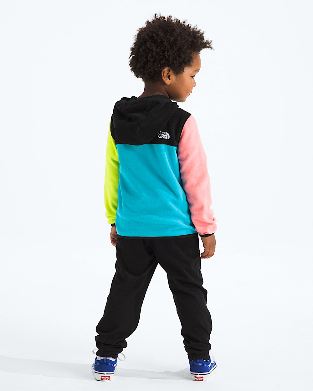 Kids Glacier FullZip Hoodie TNF BACK