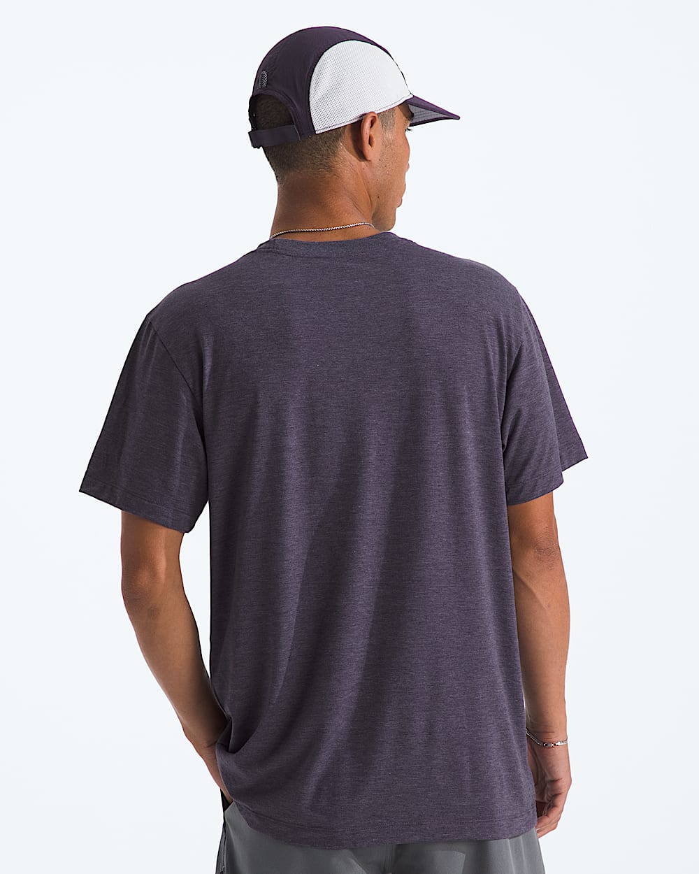 Mens ShortSleeve TriBlend Tee TNF BACK