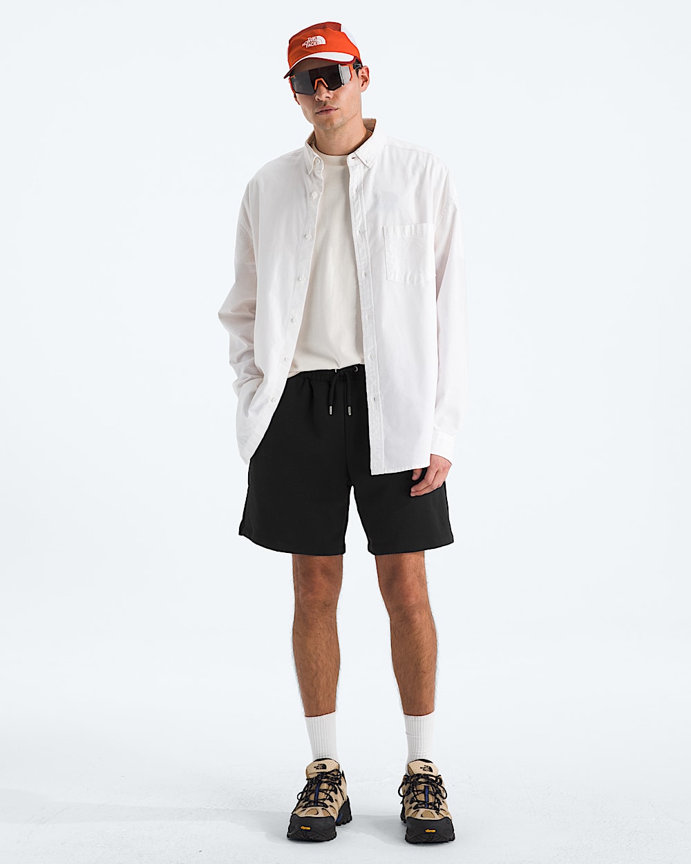 Mens TNF Essential Simple Dome Shorts TNF HERO2