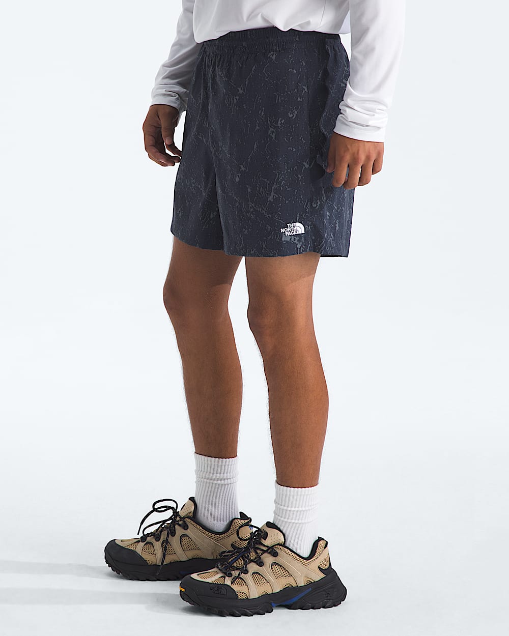 Mens Class V Pathfinder PullOn 5 ShortsPrint TNF MODEL34