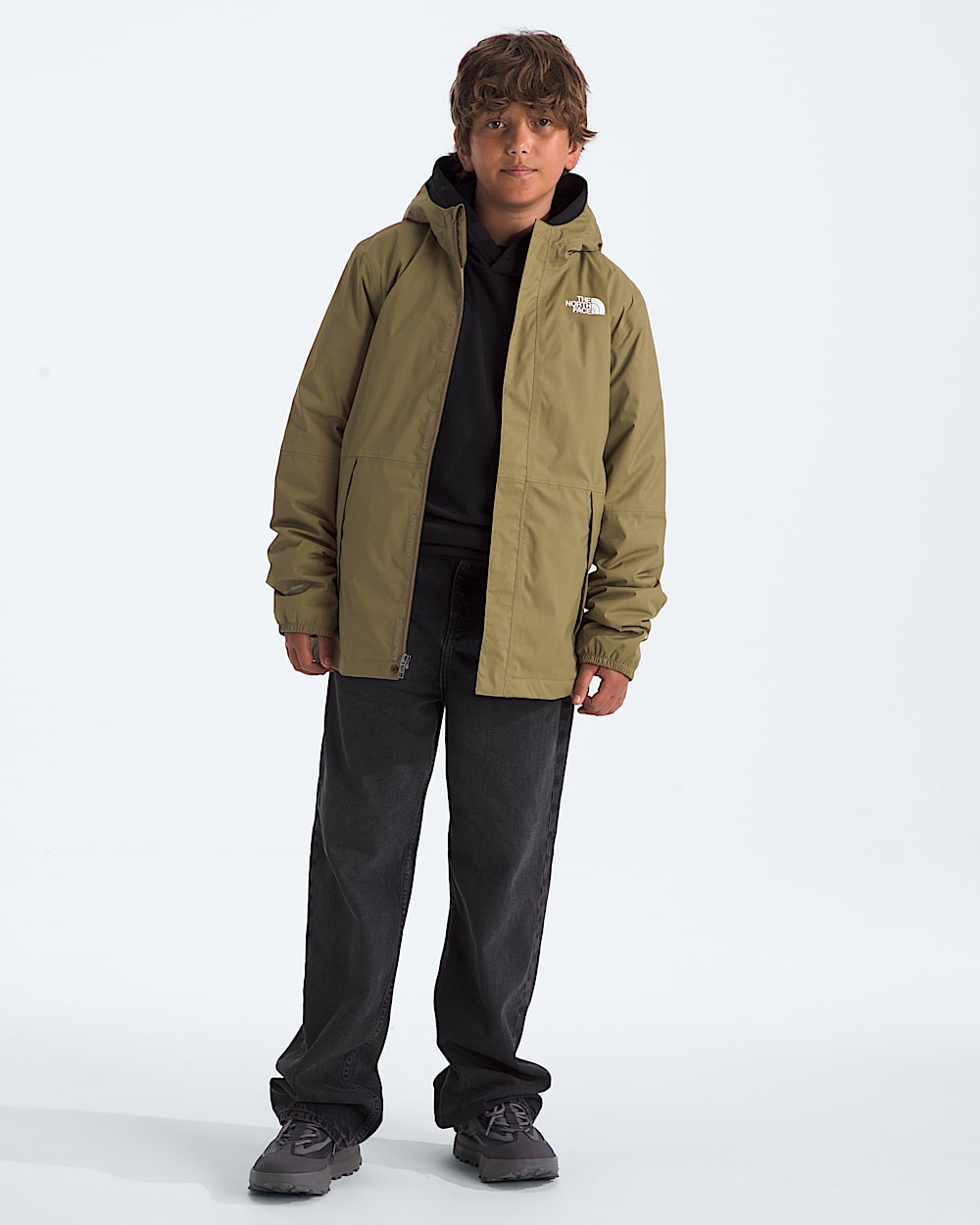 Boys Warm Antora Rain Jacket TNF HERO2