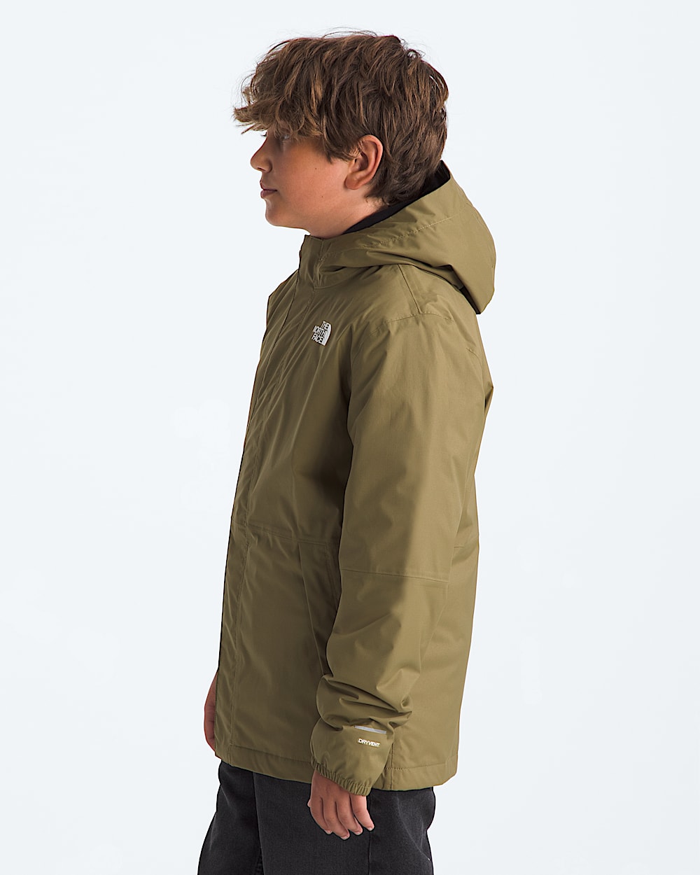 Boys Warm Antora Rain Jacket TNF MODEL34