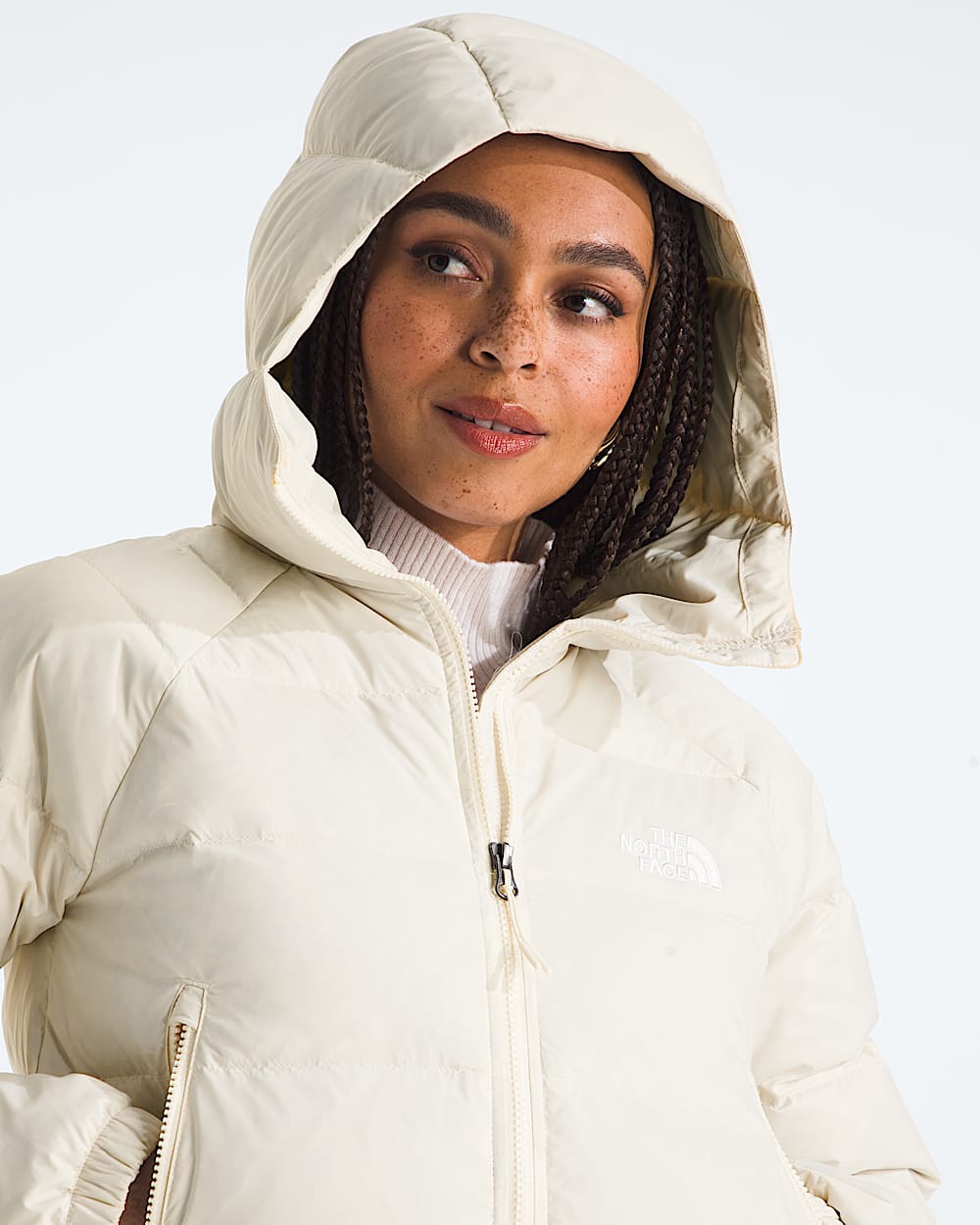 Womens Hydrenalite Down Hoodie TNF MODELHOOD2