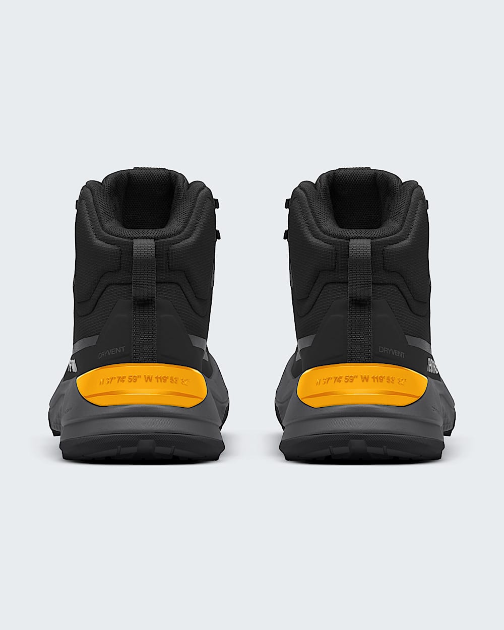 Mens Fastpack Mid Waterproof Boots TNF BACK