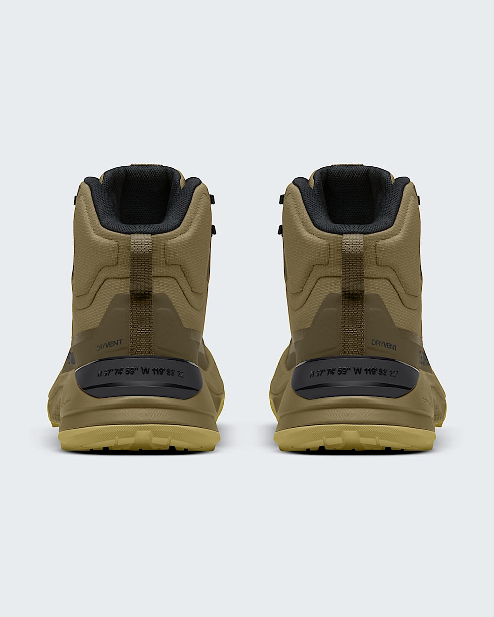 Bottes mihautes impermables Fastpack pour hommes TNF BACK