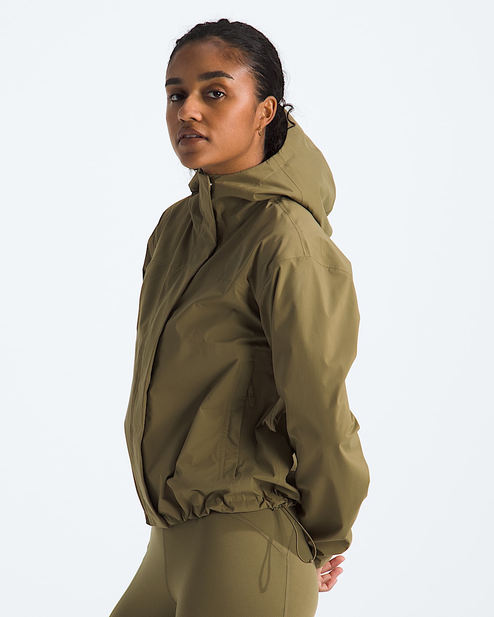 Womens Voyage Rain 3L Hooded Jacket TNF MODEL34