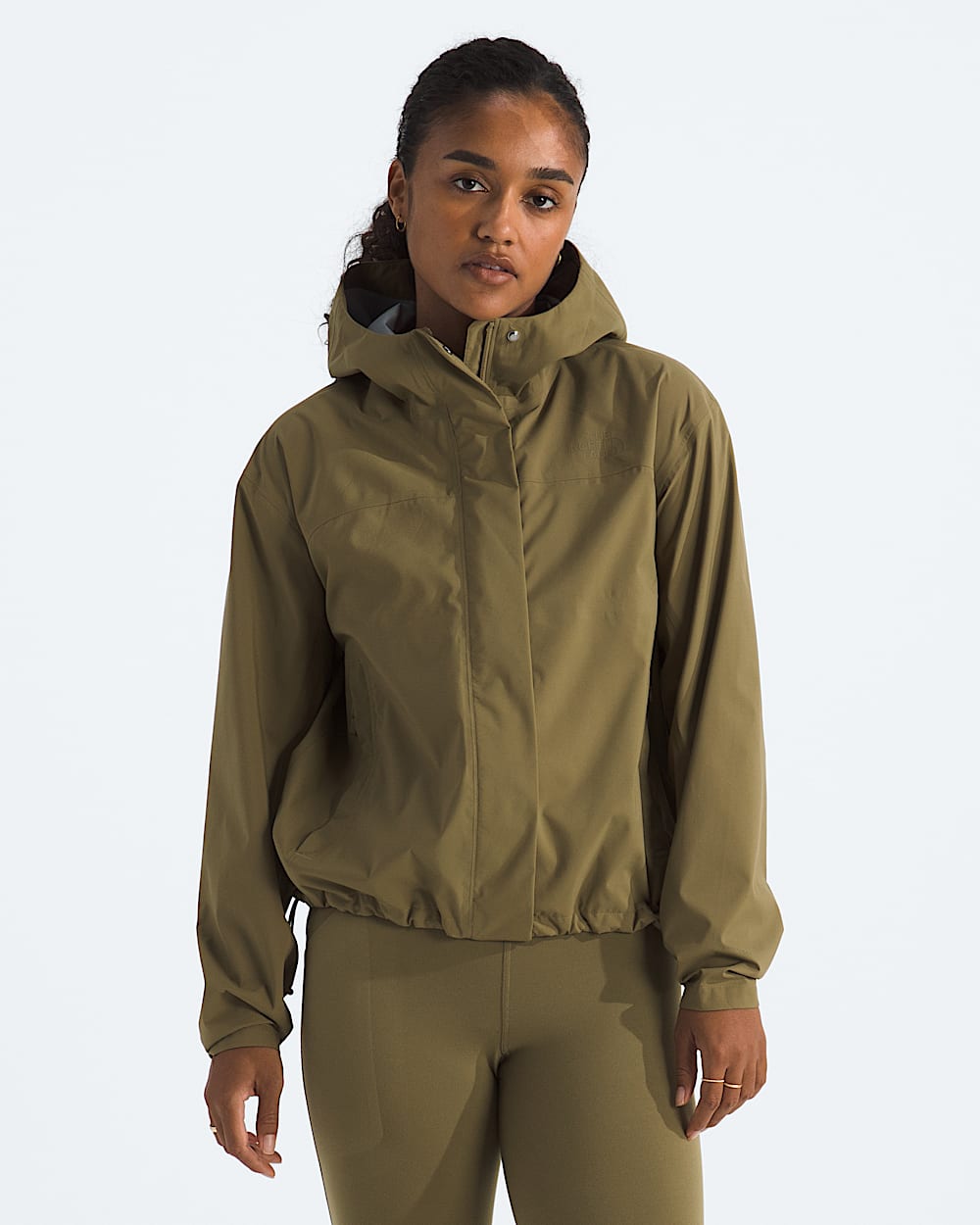 Womens Voyage Rain 3L Hooded Jacket TNF Main