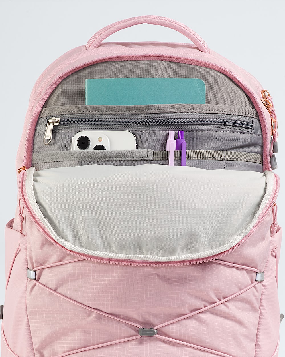 THE NORTH FACE メッシュリュック ピンク　ラズベリーソルベ Women's Borealis Luxe Backpack - 27L | The North Face