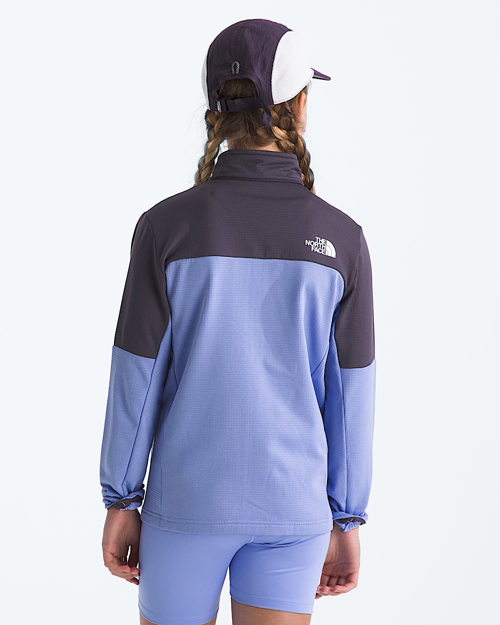 Boys  Girls Hike Mid Layer FullZip TNF BACK