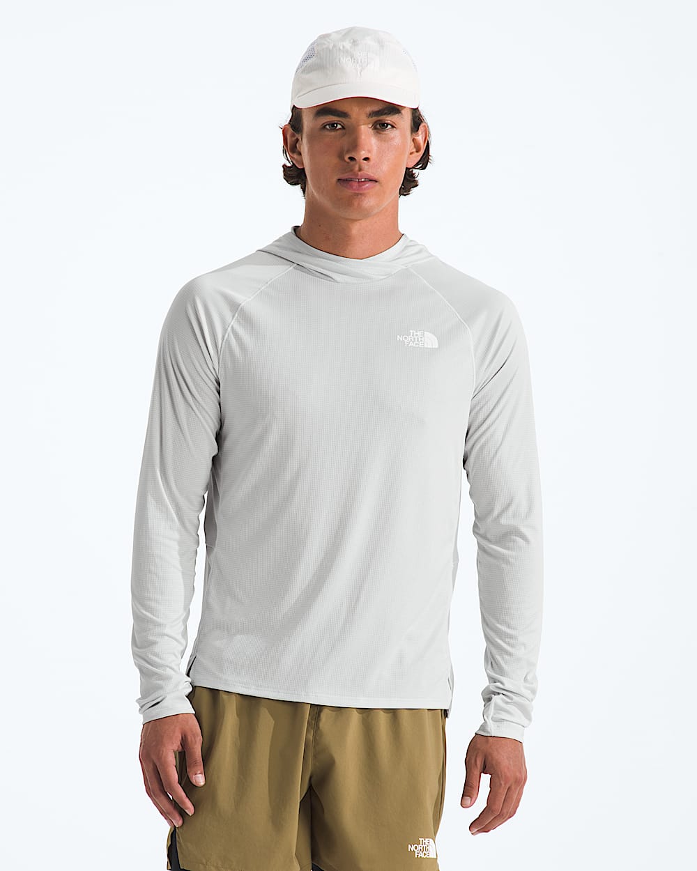 Mens Sunriser Hoodie TNF Pearl Stone Main