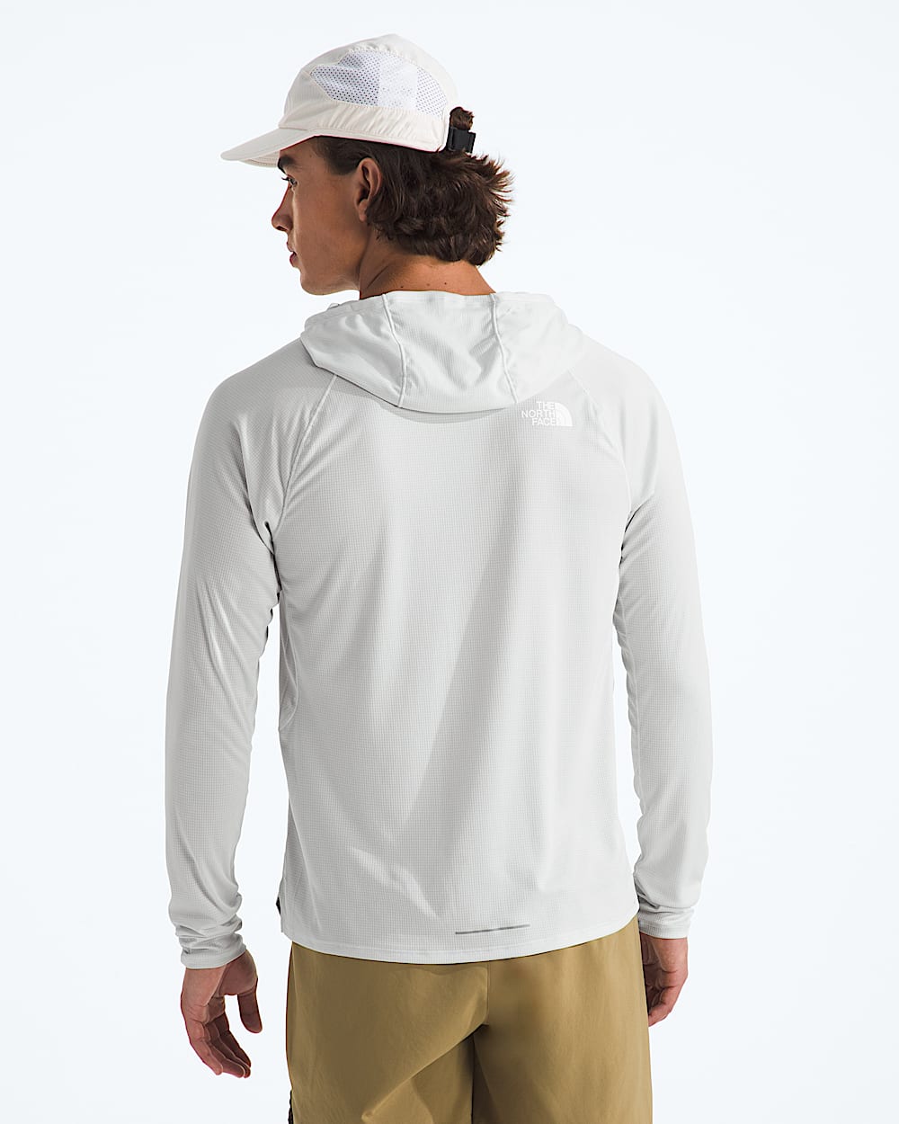 Mens Sunriser Hoodie TNF Pearl Stone BACK