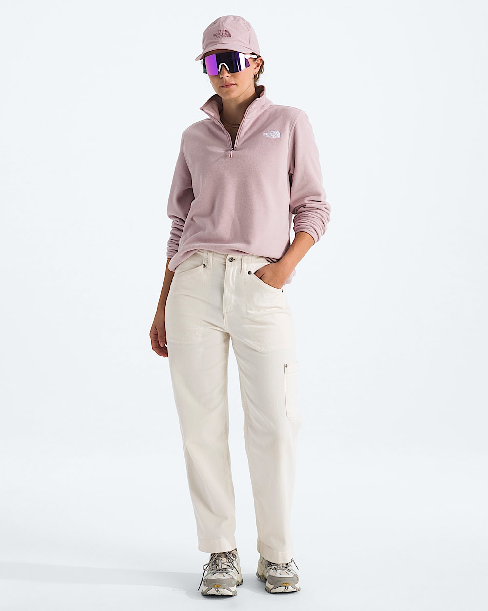Manteau Glacier en molleton  demiglissire pour femmes TNF HERO2