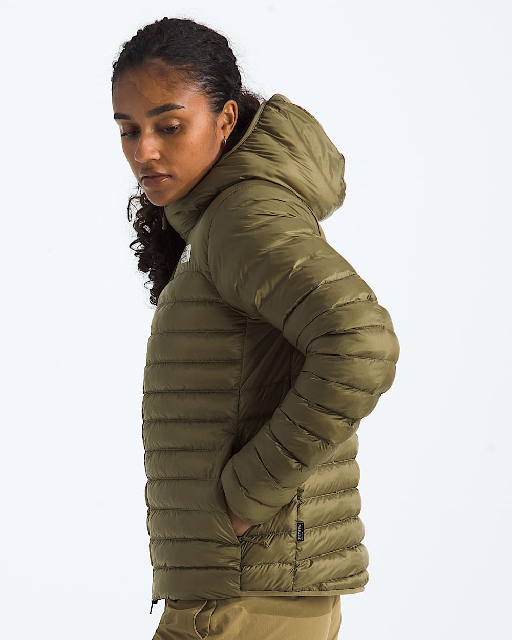 Womens Terra Peak Hoodie TNF MODEL34