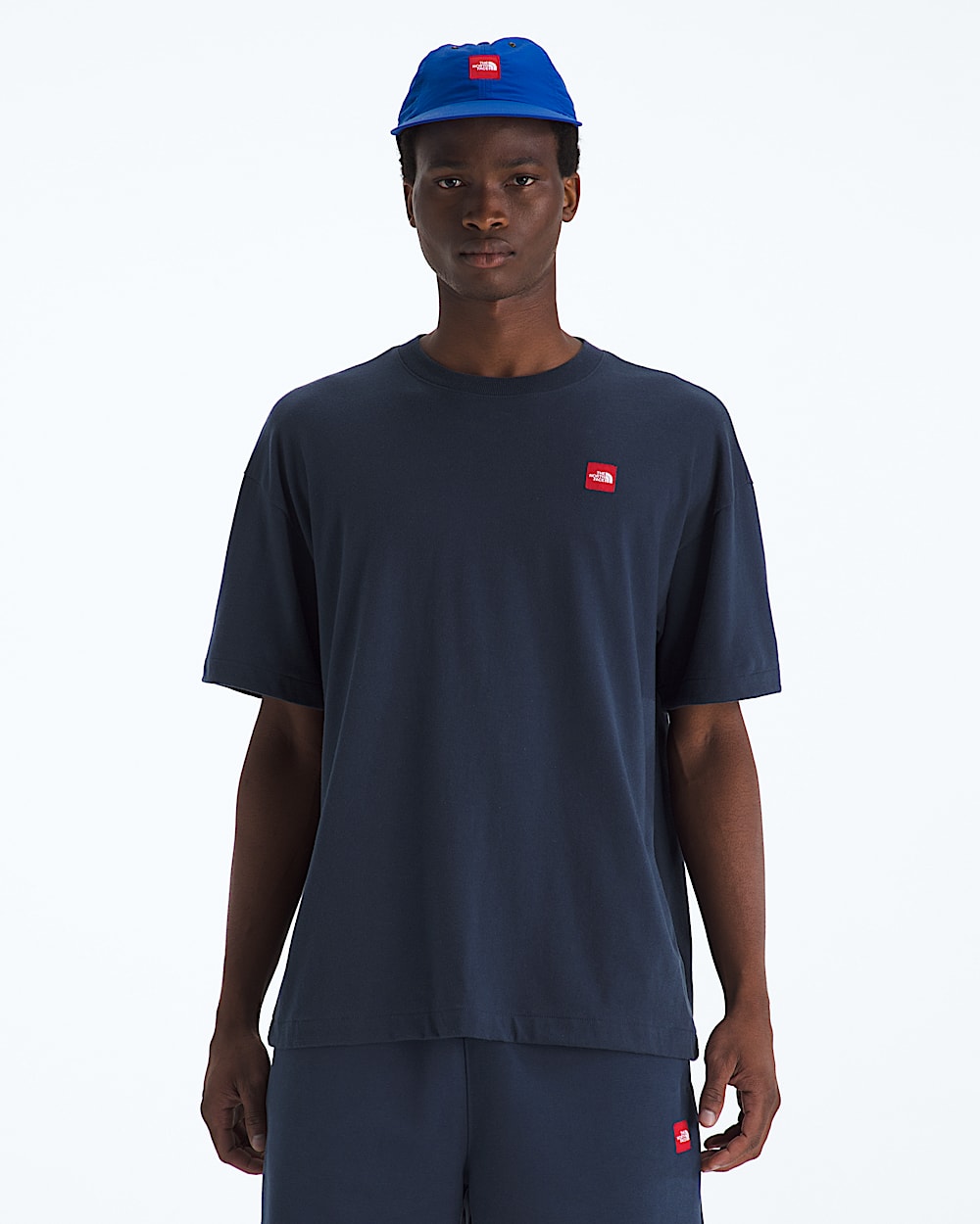 Mens TNF Red Box ShortSleeve Tee TNF Main