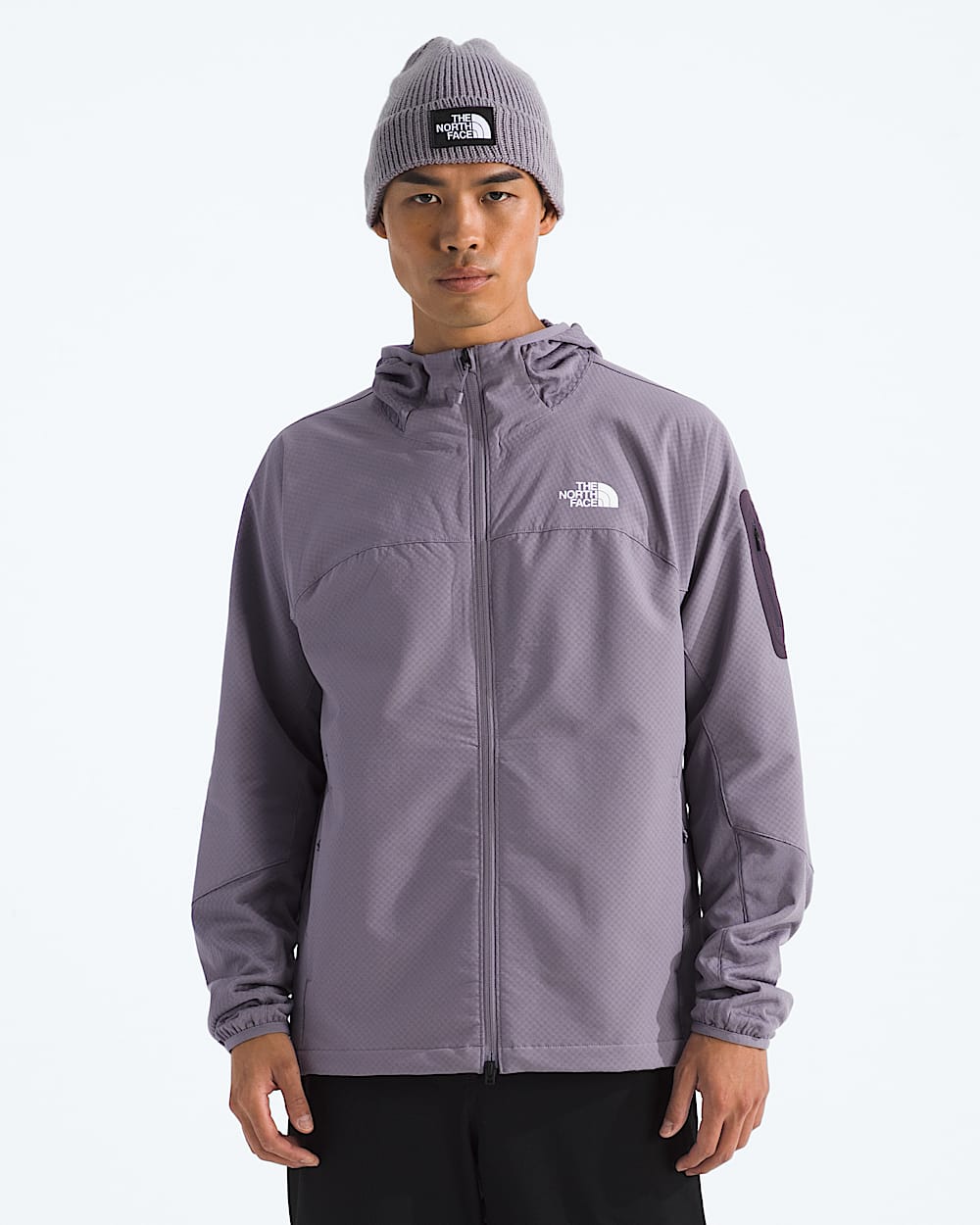 Mens Tek Approach FUTUREFLEECE Hooded Jacket TNF Main