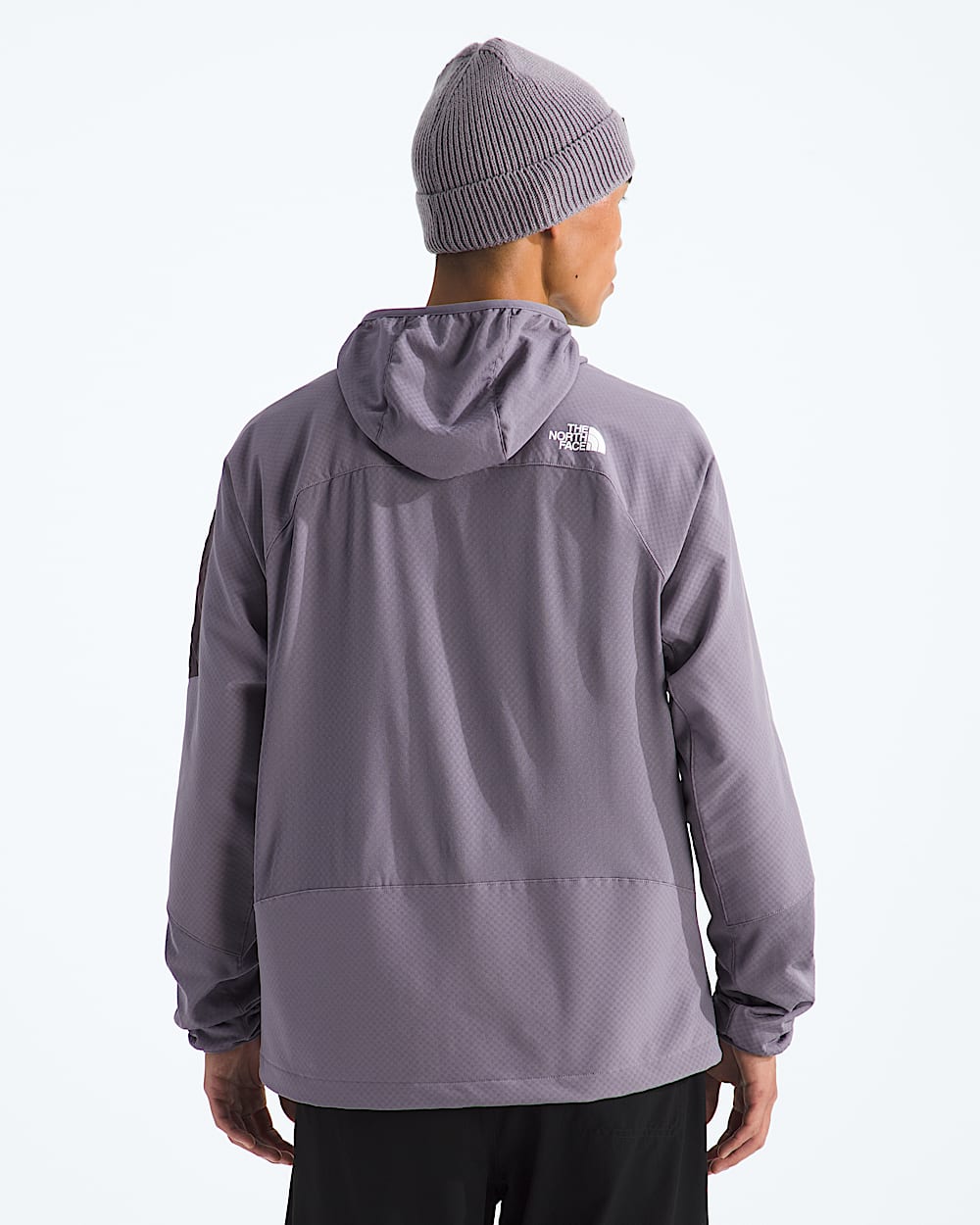 Mens Tek Approach FUTUREFLEECE Hooded Jacket TNF BACK