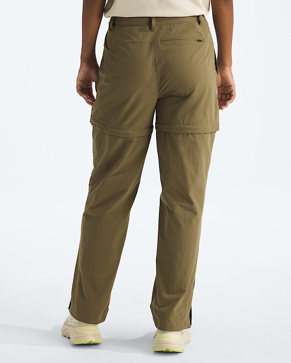 Womens Basin Convertible Pants TNF BACK