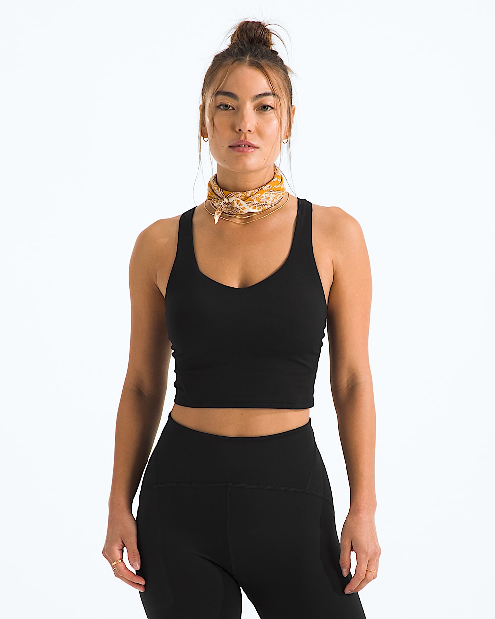 Womens Jaida Long Line Bra TNF HERO