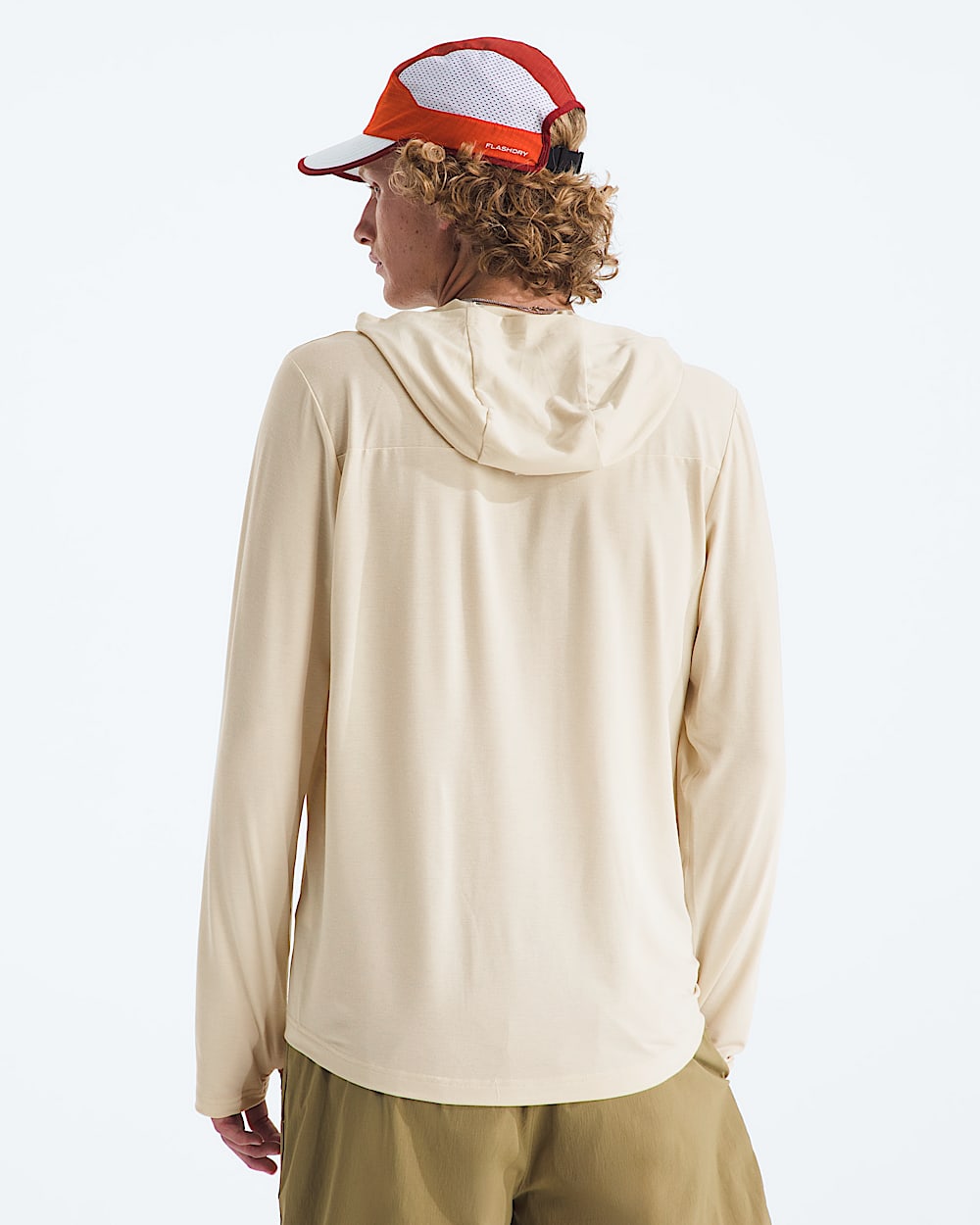 Mens Adventure Sun Hoodie TNF BACK