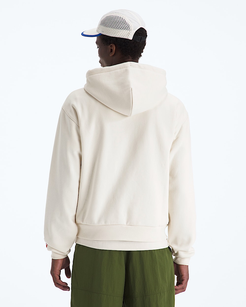 Chandail  capuchon TNF Red Box pour hommes TNF BACK