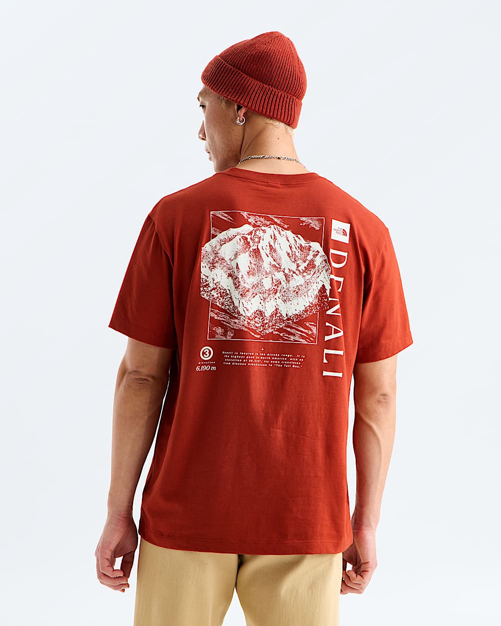 Mens Places We Love ShortSleeve TeeDenali TNF Main