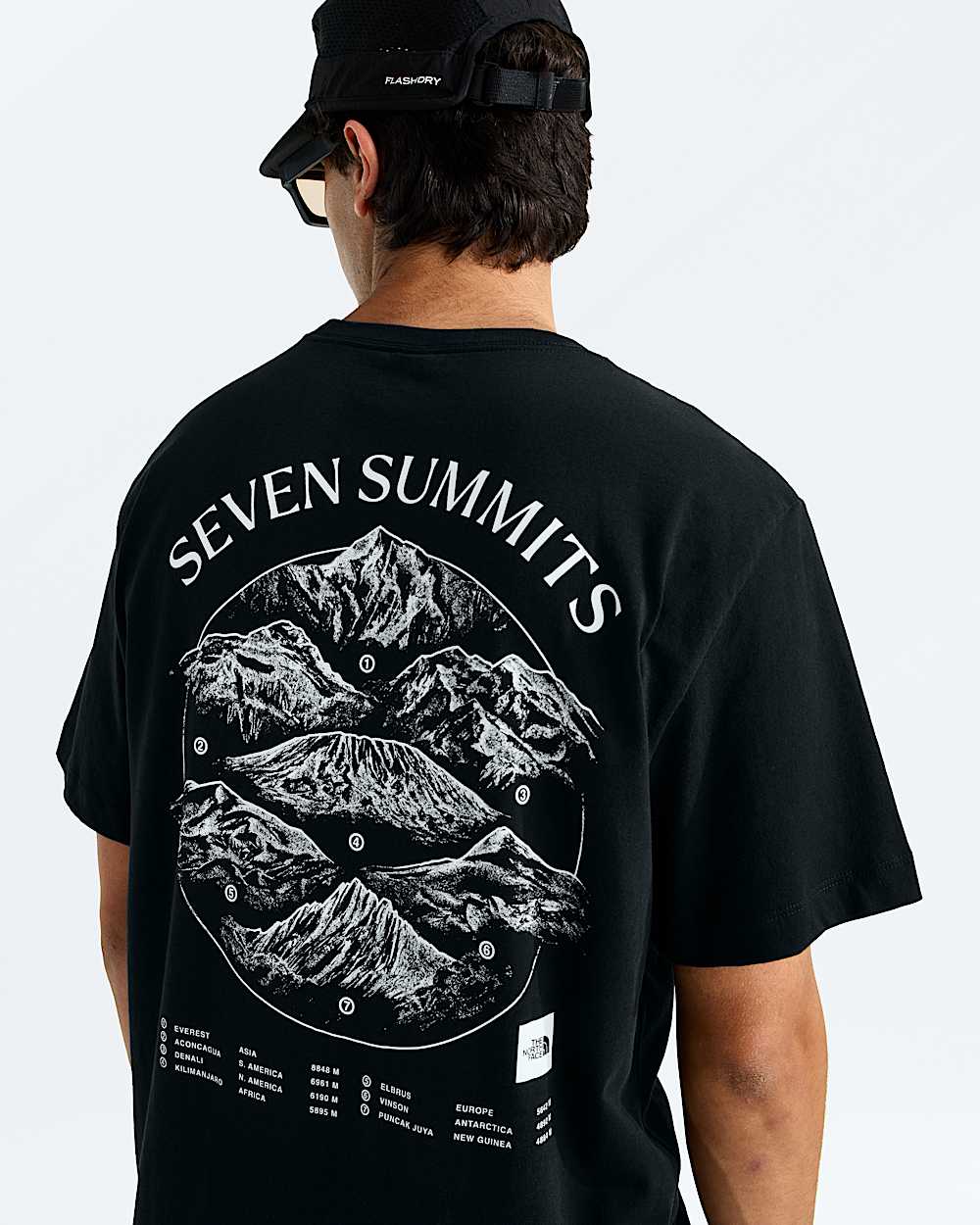 Tshirt  manches courtes Places We Love pour hommes Seven Summits TNF HERO2