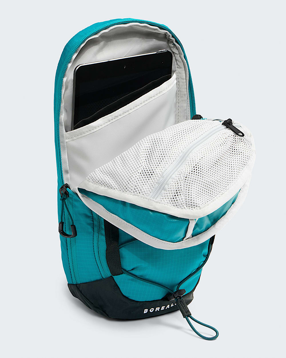 north face backpack turquoise The Borealis Sling Pack molded shoulder straps The North Face Women's Borealis