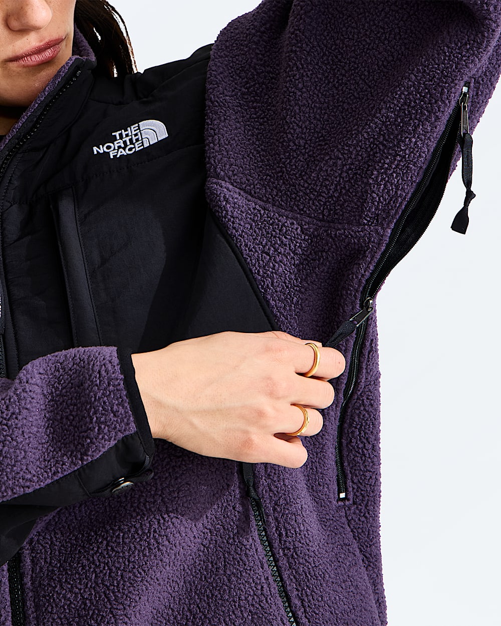 Veste Retro Denali pour femmes TNF MODELALT2