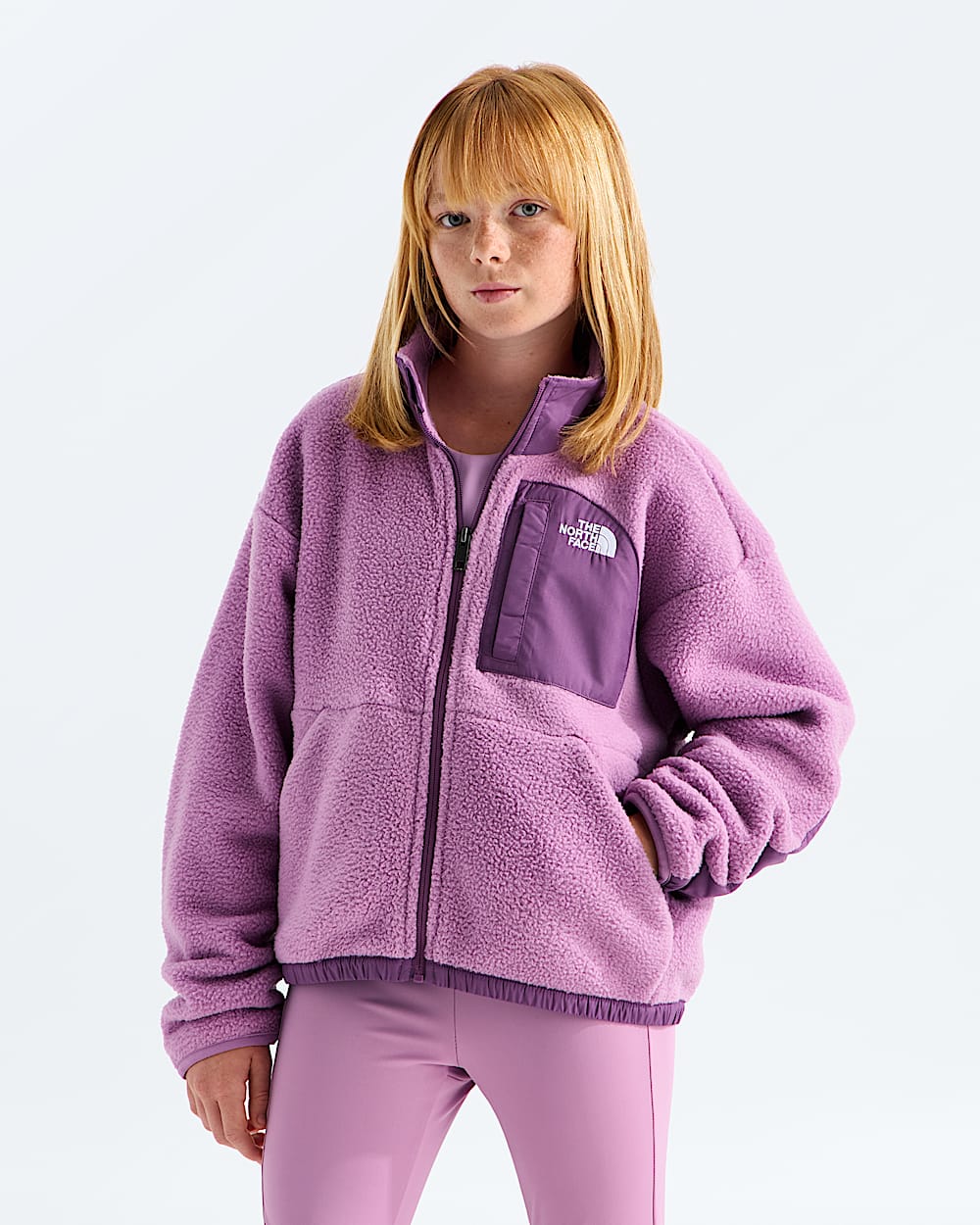 Manteau Yumiori Off Peak  glissire pleine longueur pour filles TNF HERO
